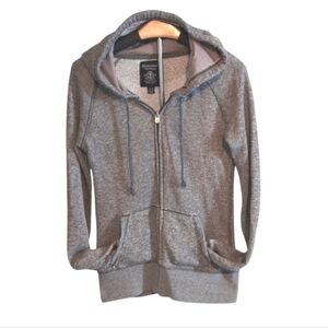 Bluenotes Distressed Zip-Up Lightweight Hoodie | Size M